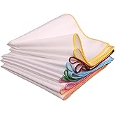 Flairs New York Gentleman's Essentials Weekend Casual White Pocket Square