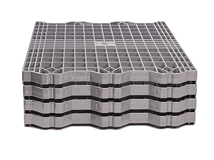 Attic Dek Flooring Pack Of 4 Panels Gray 24 X 16 By