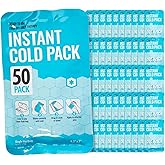 ICEWRAPS 4x7 Instant Cold Pack - Bulk Box of 50 | Cold Compress Instant Ice Pack for Emergency | Disposable Ice Packs for Injuries | Instant Breakable Ice Packs for First Aid – FSA-HSA Eligible