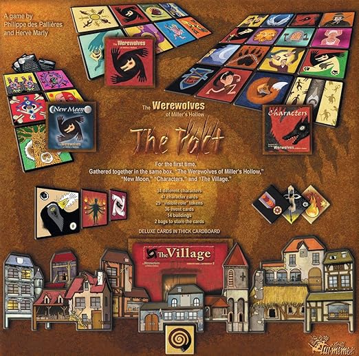 Asmodee Los Hombres Lobo de Castronegro: El Pacto: Amazon.es: Juguetes y juegos