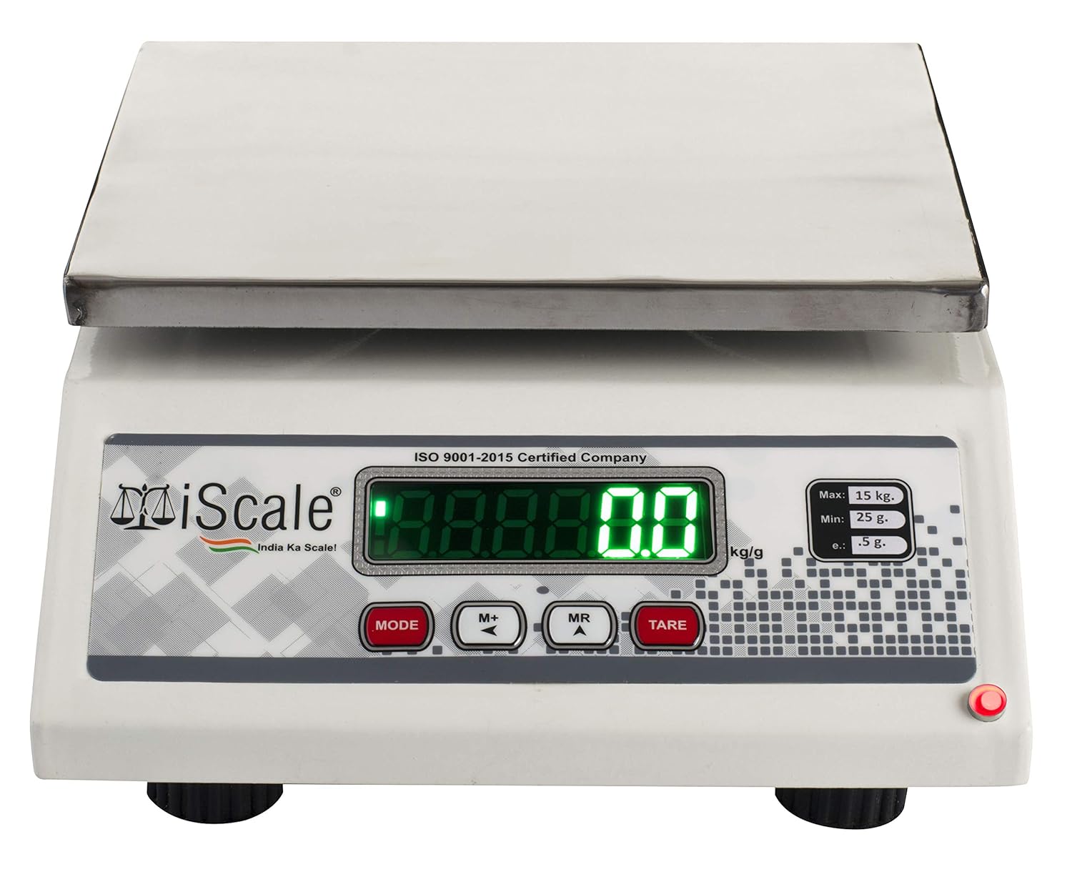 Buy iScale 5Kg capacity Silver weighing 