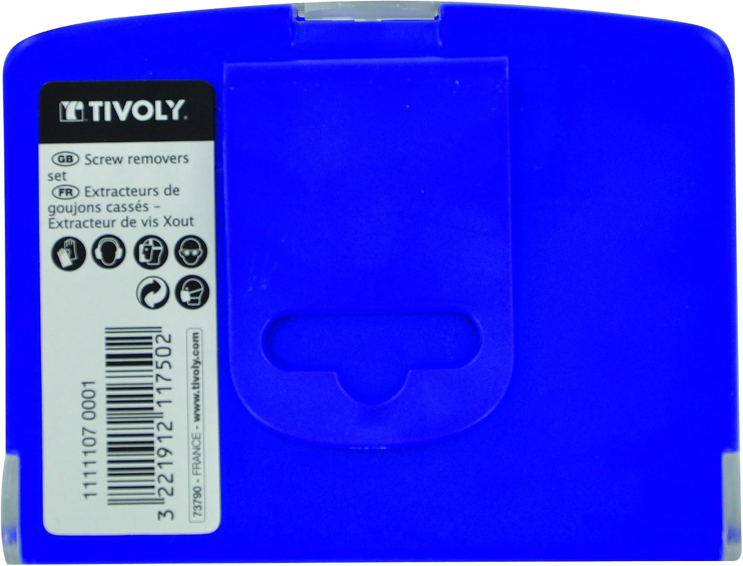 TIVOLY - Damaged Screw Extractor Set - 5 HCS Extractors: N1-N2-N3-N4-N5 + 1 X-Out N2 - For Extraction of M4 to M18 Screws and Studs - Image 3