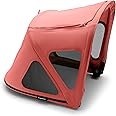 Bugaboo Breezy Sun Canopy, Extendable for Extra Coverage and Optimal Sun Protection, Water Repellent, Compatible with Fox/Cameleon 3/Lynx Strollers (Sunrise Red)