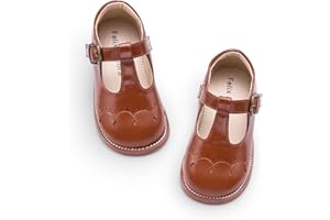 Felix & Flora Toddler Girl Mary Jane Dress Shoes - School Oxford Flats for Girl Party Shoes.