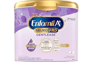 Enfamil A+ NeuroPro Gentlease, Baby Formula, Powder Tub, with Brain Building DHA, 0+ Months, 553g