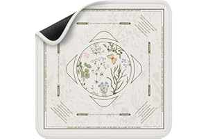 MOLOVSINY Mahjong Mat for Table - Durable Mahjong Table Cover with Unique Design, Premium Mahjong Accessories, Perfect Mahjong Gifts for Women, Game Mat for Mahjong and Board Game Enthusiasts Ethereal Garden