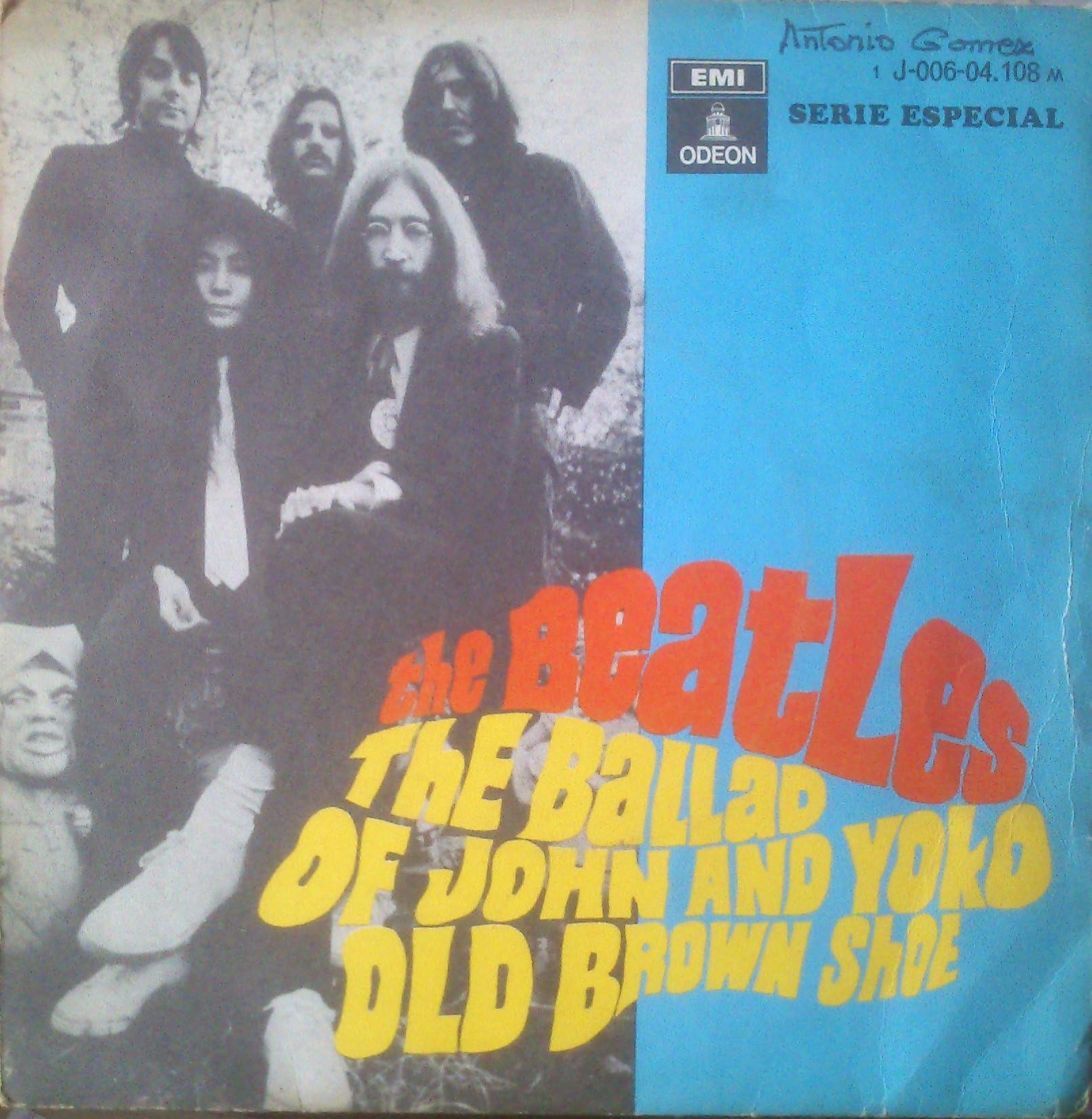 THE BEATLES. THE BALLAD OF JOHN AND YOKO