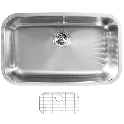 Ukinox D759 G Modern Undermount Single Bowl Stainless Steel