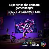 ASUS ROG Swift OLED PG32UCDM 32" 4K 240Hz QD-OLED Gaming Monitor G-SYNC view 2