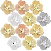 COLIGREE Flower Filigree Charms Hollow Brass Filigree Metal Embellishments for DIY Jewelry Making Earrings Necklaces Hair Jewelries Components