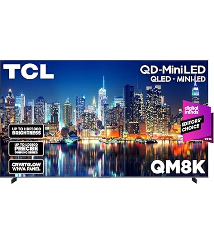 Amazon.com: TCL 98-Inch QM6K QLED 4K Smart QD-Mini LED TV with
