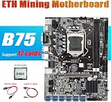 Lodokdre B75 Mining Motherboard 12 PCIE G1630 CPU LGA1155 DDR3 view 3