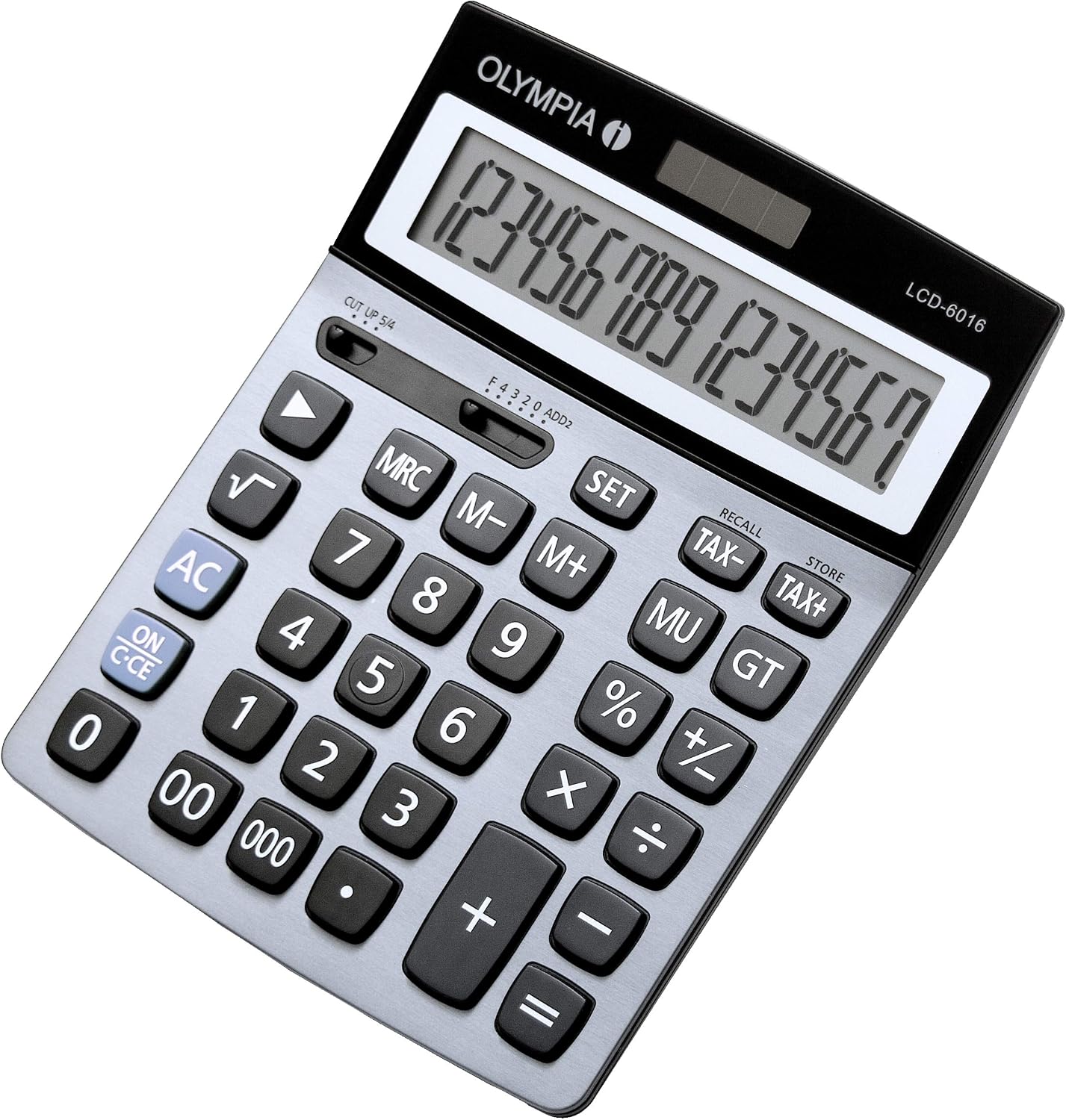 Olympia 6016 Calculator with LCD Blue