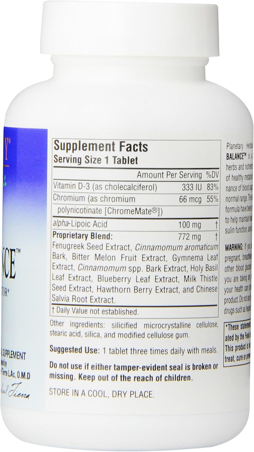 Planetary Herbals Cinnamon Glucose Balance 910mg, Dynamic Metabolic Modulator,90 Tablets: Health & Personal Care