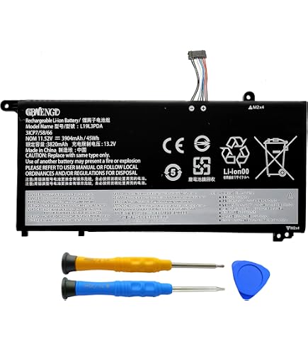 Amazon.com: FCZFCZ L19L3PDA Battery Replacement for Lenovo