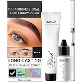 Korean Eyebrow Color Kit Black&ndash; Professional Brow Color for Women | Eyebrow Color for Natural Looking Brows, Long-Lasting Brow Color for Salon &amp; Home