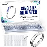 ELETIUO Invisible Ring Size Adjuster for Loose Rings,6 Sheets-234 Pcs Transparent Ring Size Reducer Tightener,Fitter for Wide Rings,Multiple sizers for Man and Woman