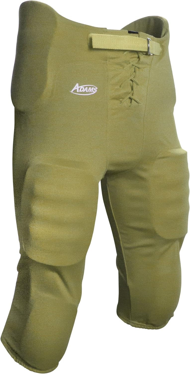 ADAMS USA Youth Football Pant with Sewn in Pads Pants Clothing