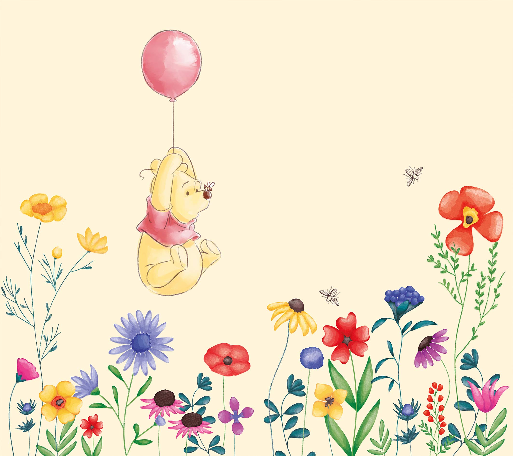 AG Design Photo Curtain, Multi-Colour, 180 x 160 cm