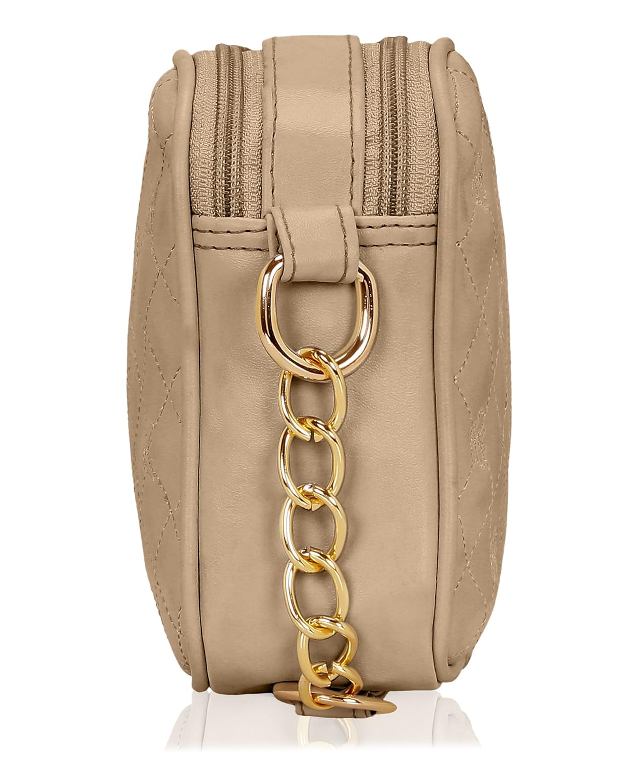 kleio designer double compartment cross body sling bag for girls/women