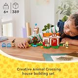 LEGO Animal Crossing Isabelle’s House Visit 77049 with 2 Minifigures Fauna view 3