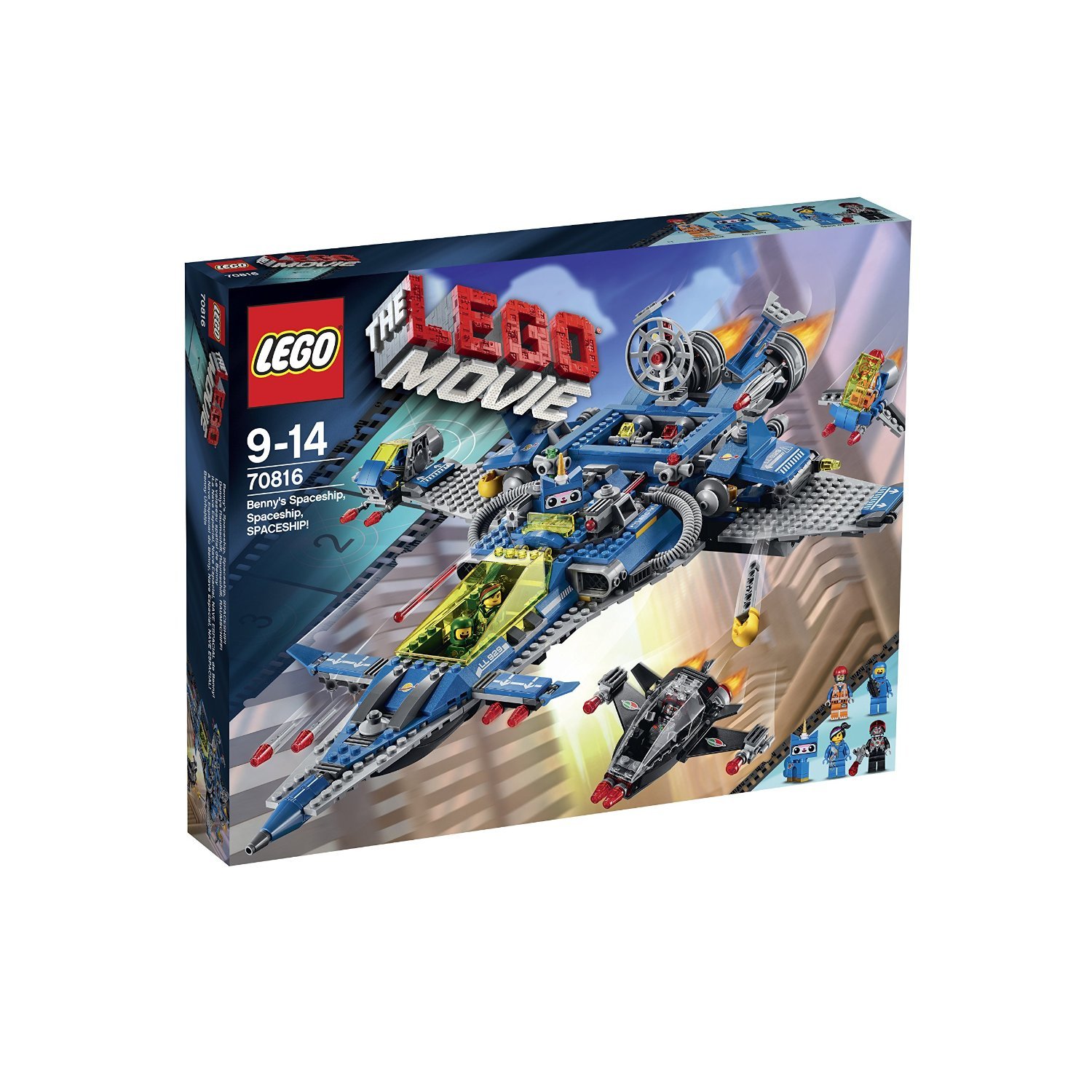 Lego Spaceship Nave Lego Movie Lego Movie Benny Spaceship 70816