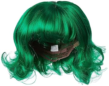 Amazon Com Costume Adventure Forest Green Flip Character Costume Wig Beauty