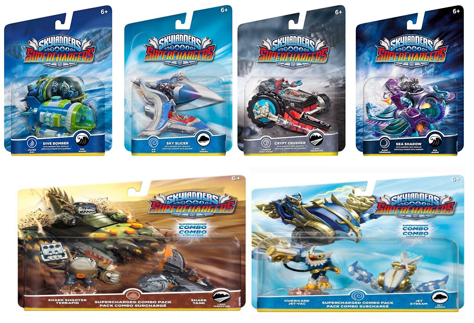 Skylanders SuperChargers Pack Vehicle Starter Bundle! Vehicles