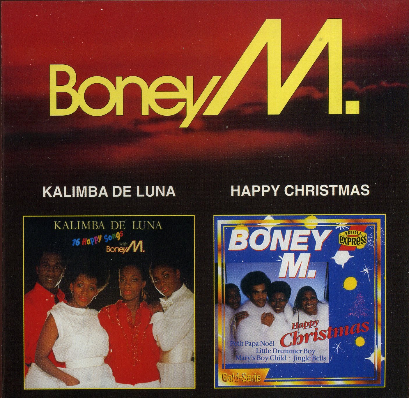 Boney M. ‎ - Boney M. ‎: Kalimba De Luna / Happy Christmas (import ...