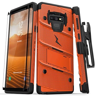 Rugged OrangeBlack Galaxy Note Case with El Salvador Ubuy