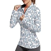 GGOV Golf Shirts for Woman UPF 50+ Sun Protection Quick Dry Lightweight Long Sleeve Polo Shirts for Woman Rash Guard