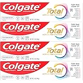 Colgate Total Clean Mint Toothpaste, 10 Benefits, No Trade-Offs, Freshens Breath, Whitens Teeth and Provides Sensitivity Reli