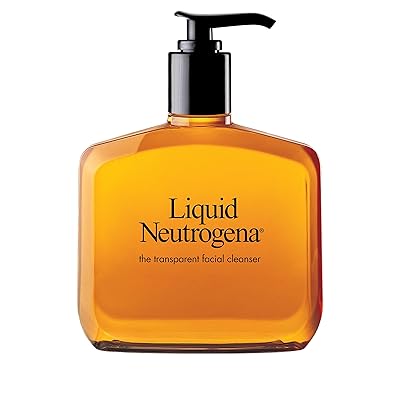 Liquid Neutrogena Fragrance-Free Gentle Facial Cleanser with Glycerin, Hypoallergenic &amp; Oil-Free Mild Face Wash, 8 fl. oz