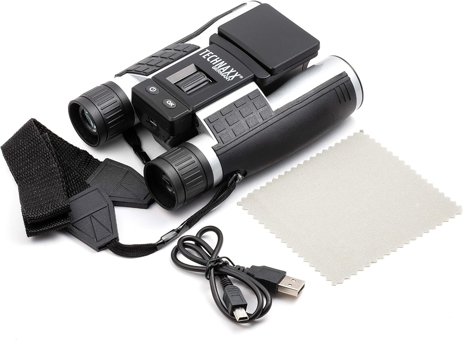 Technaxx 4863 FULL HD BINOCULARS WITH TX-142 SCREE, Black - Image 4