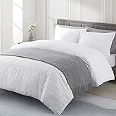 BOURINA Light Grey Throw Blanket 50 x90 Inches Throw Textured Solid Soft Sofa Throw Bed Runner Couch Cover Knitted Decorative Blanket Bed Runner