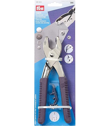 Boutons pressions en laiton, sans couture, avec outil prym Boutons pressions en laiton, sans couture, avec outil prym