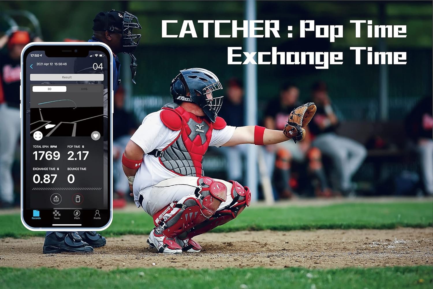STRIKE Smart Baseball Training Equipment for Practice, Analysis Speed/Spin Rate/Pop Time Sensor, Official Size, Weight and Genuine Leather Skin as MLB (iOS/Android)(Smart Baseball, Charging Pad) : Sports & Outdoors