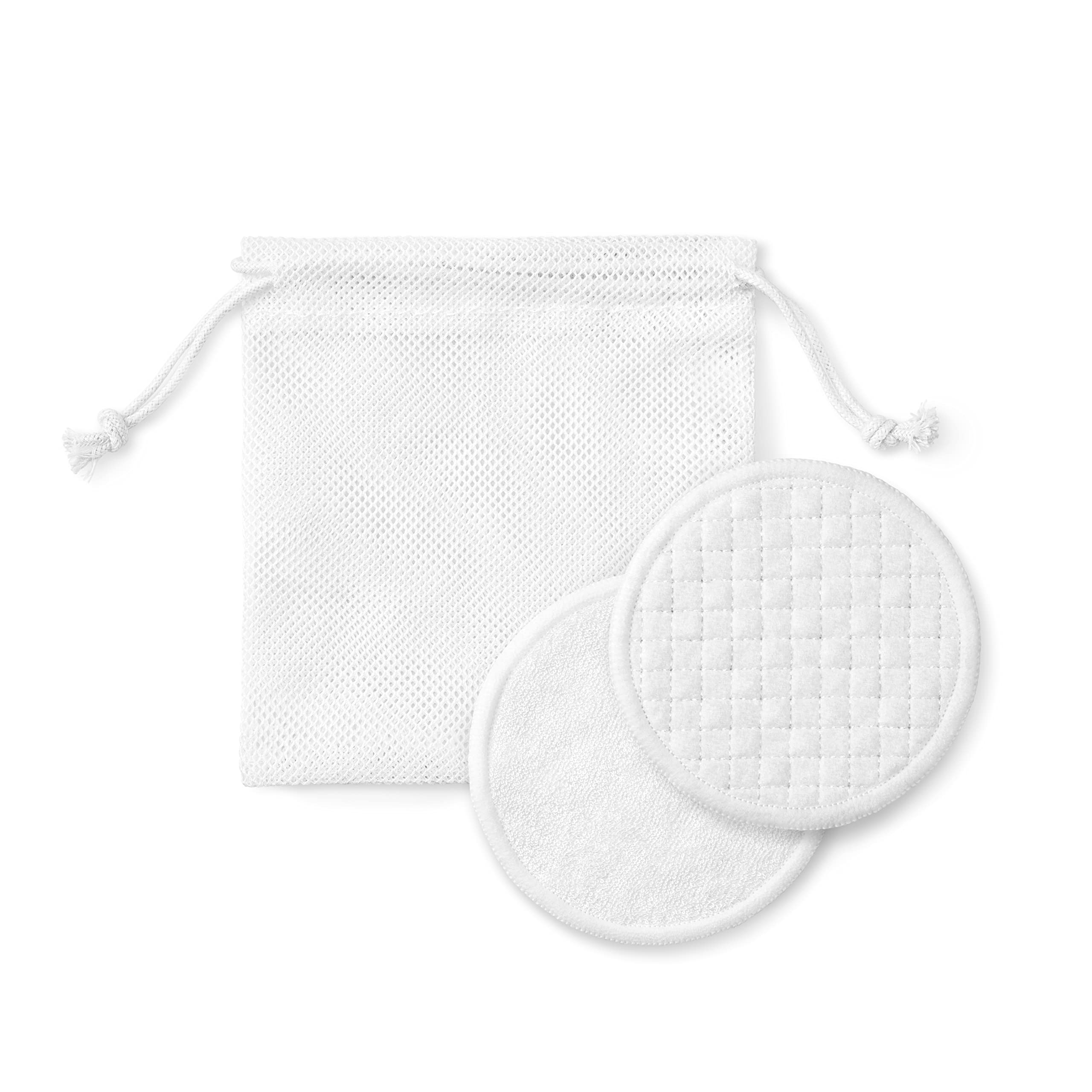 KIKO Milano Make Up Remover Cleansing Pads | Reusable Cotton Make-Up Remover Pads, White