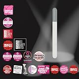 LEIGHTON DENNY Small Crystal Nail File 135mm Eco Case Smooth Buff Shape view 5