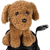Funny Driver Headcover - Plush Golf Club Cover Animal Headcover for Present | Teddy Golf Headcovers for Driver Must Have Golf Gifts Golf Accessories for Men Women