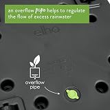 elho Vivo Next Square 40 Large Planter Indoor Outdoor 100% Recycled Plastic view 5