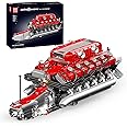 Mould King V12 Engine Model Kit That Runs, MOC Engineering Model Building Kit with Battery and Motor, 3472 PCS STEM Engineeri