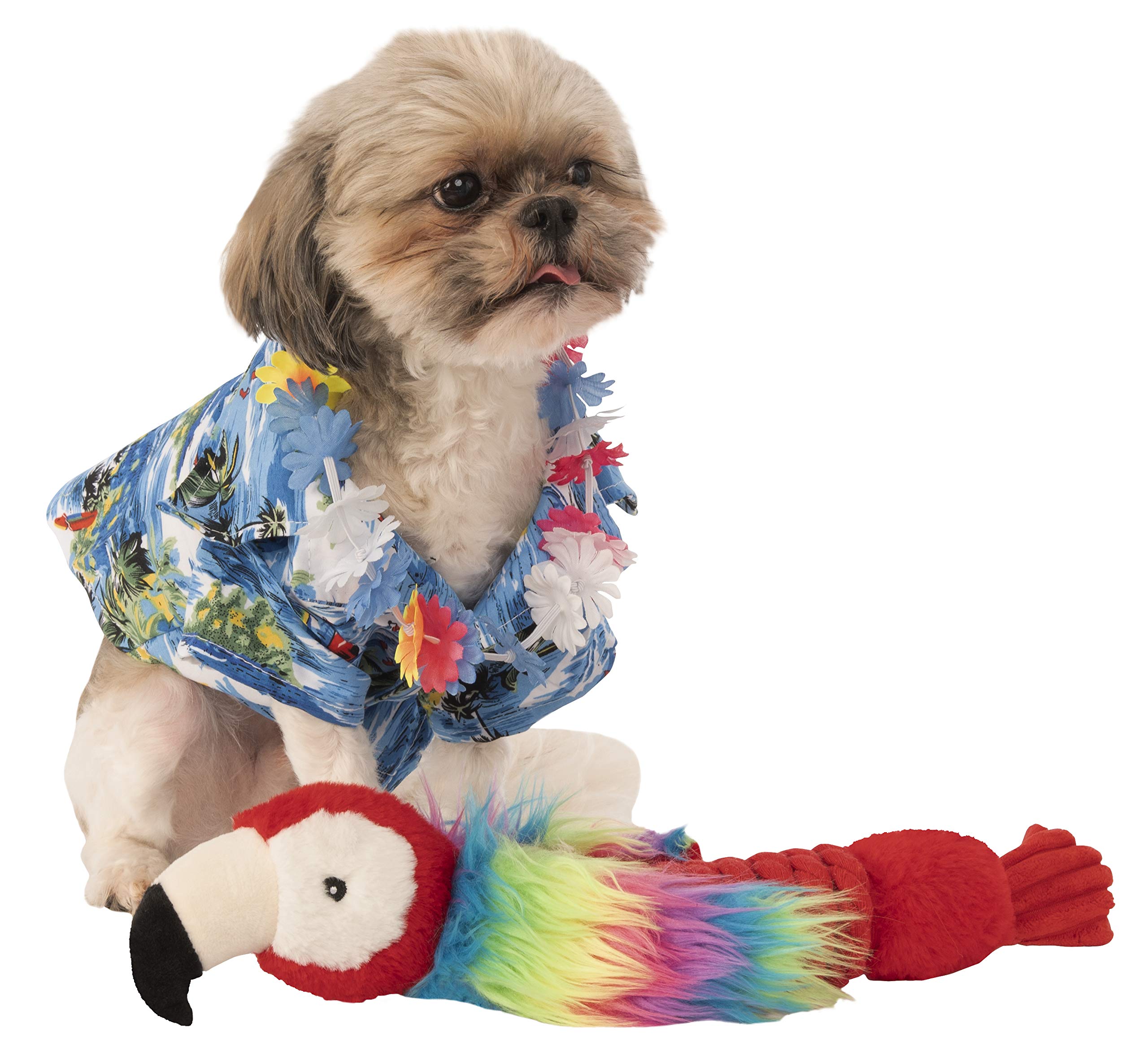 Rubies Official Pet Dog Costume, Largeulau Shirt and Hawaiian Lei - Large