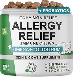 PAWSENTIAL Allergy Relief Dog Chews - Itchy Skin