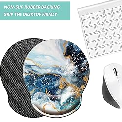 Mouse Pad with Wrist Support, Ergonomic Mouse Pad
