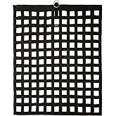 SmartEquine Slow Feed Hay Bag for Horses, 4 Flakes, 37" x 30", Black | 2" Holes | Hay Feeder Net with Resistant Nylon | Gator Mouth Enclosure for Easy Loading | Fits 10-15 lbs of Hay