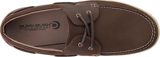 nunn bush schooner men's boat shoe