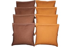 BackYardGamesUSA Set of 8 Cornhole Bags Pick Your 2 Colors! Regulation Size Handmade!