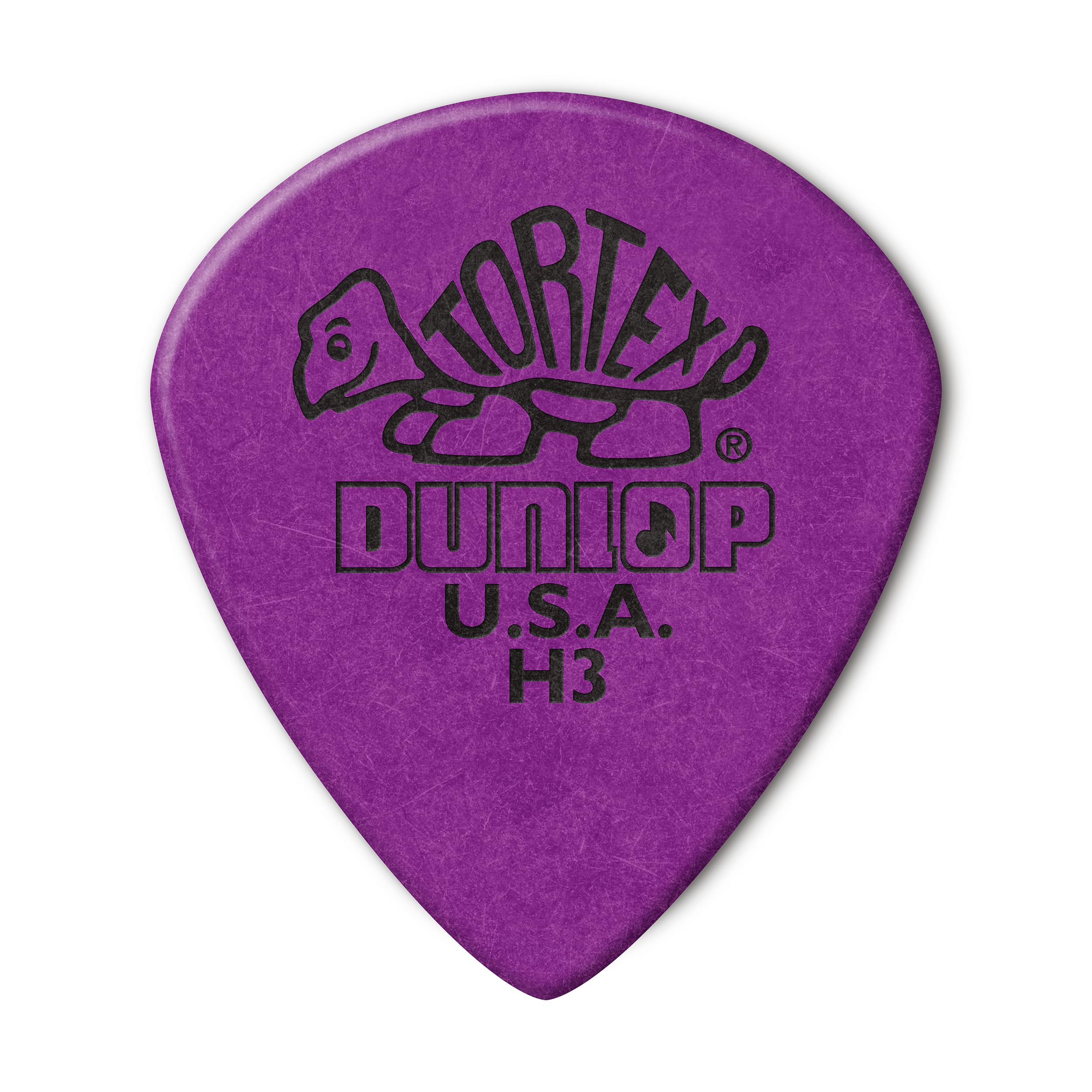 Jim Dunlop 472RH3 Guitar Picks, 1.14 mm, Purple