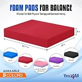 Yes4All Foam Exercise Pad Red Large Balance Pad for Therapy & Yoga view 2